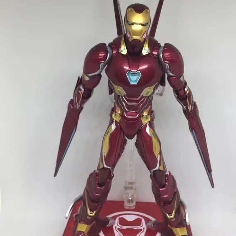 

Лидер продаж, Мстители Sh Iron Man Mk50 Nano Edition, мобильный наконечник, идеальный подарок на день рождения, украшение для рабочего стола