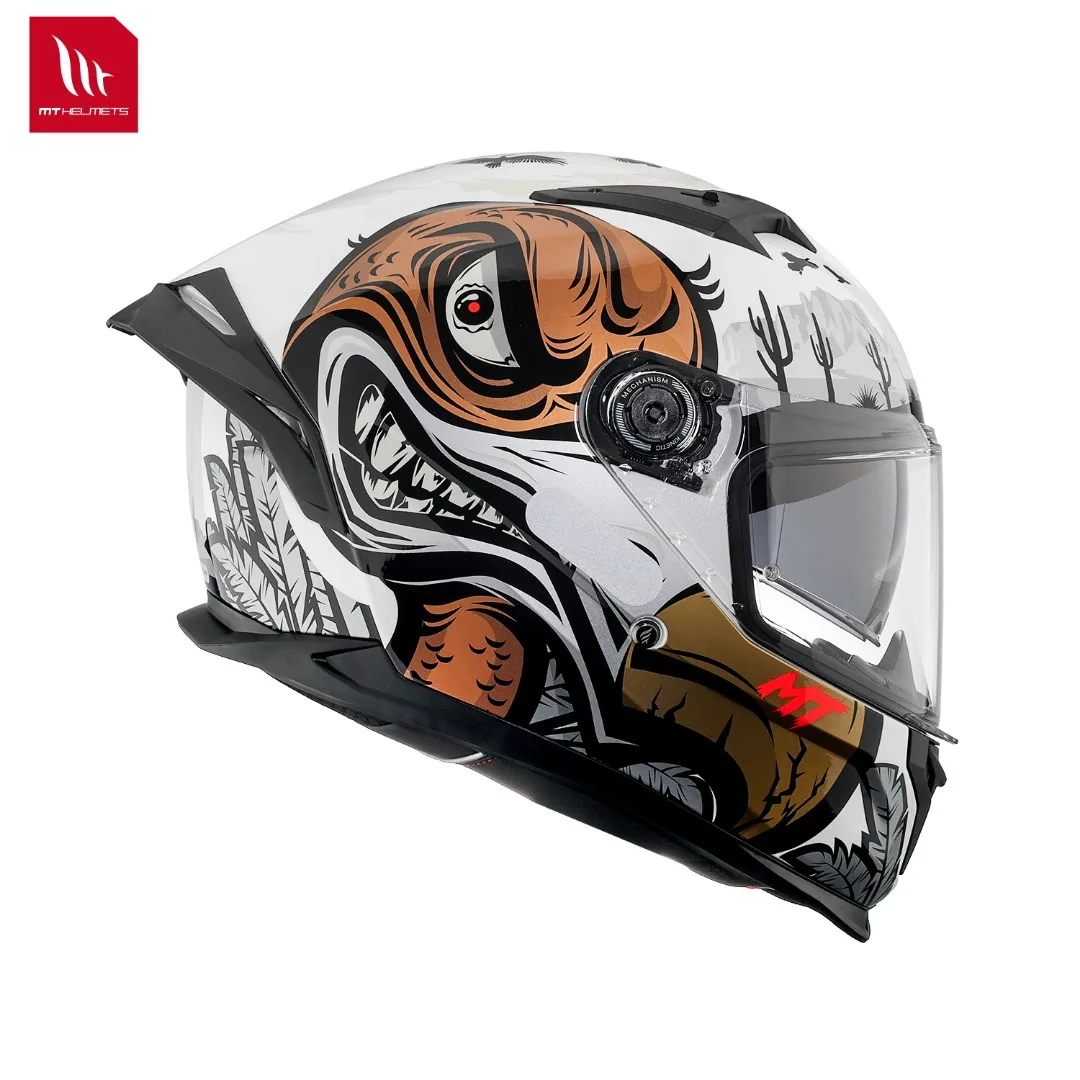 جديد دراجة نارية خوذة شارب 5 ن - مراجعة Dual Visor Motorcycle Racing Helmet وسعره