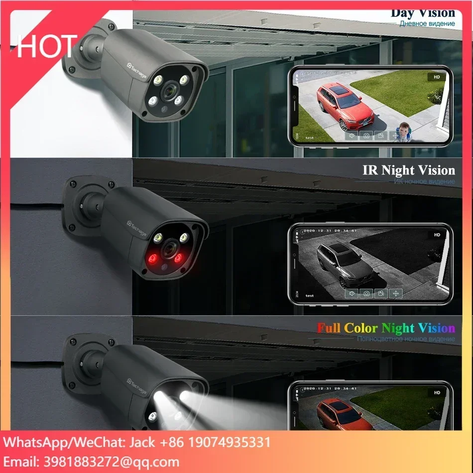 

Techage 16Ch 2K Hd Surveillance Kit Poe Camera System Kit China Cctv Ip Camera Outdoor Dual Lens Network Camera