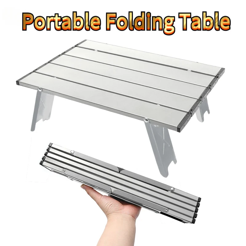 

Легкий складной стол-трансформер из алюминия для кемпинга, рыбалки, пикника, барбекю, использования на улице и в гостиной