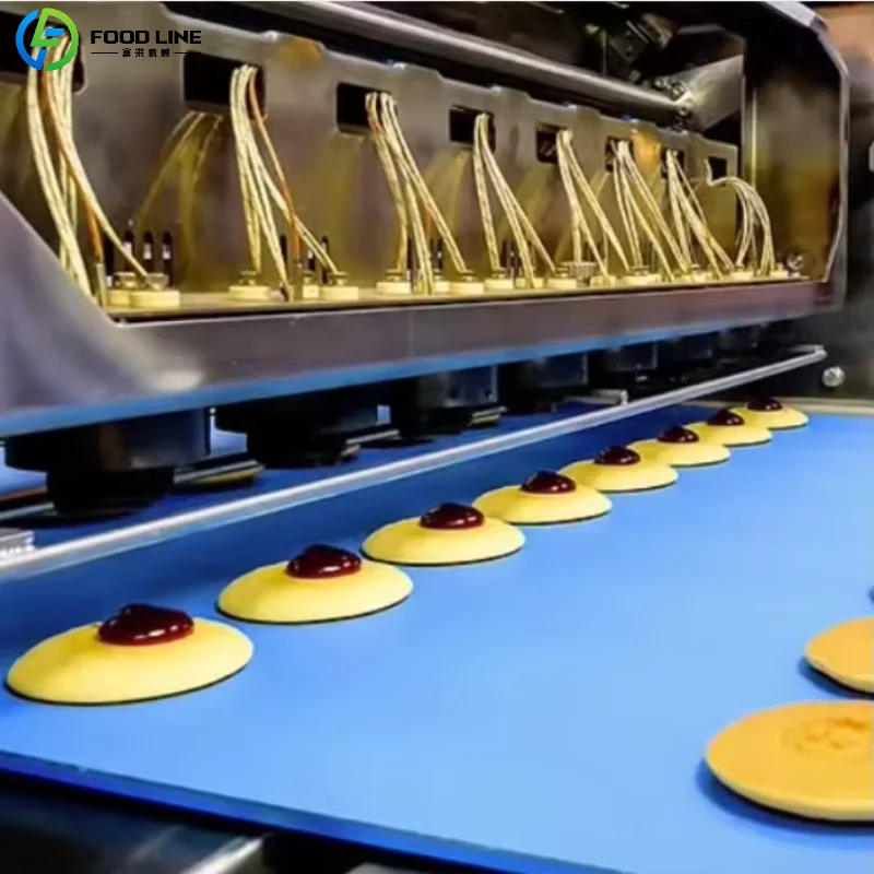 

Customized Commercial Automatic Dorayaki Pancake Making Machine Dorayaki Pancake Production Line SUS 304