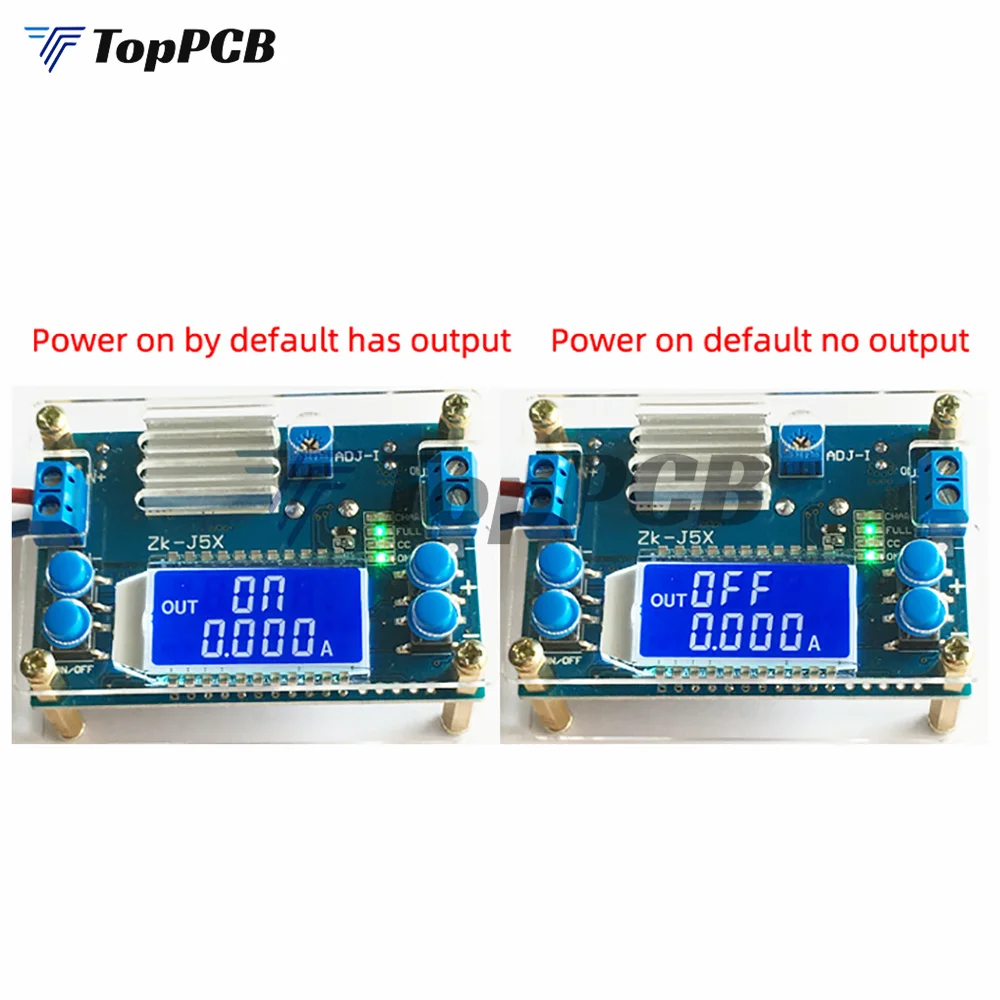 Imagem -06 - para 1.2-32v 5a 75w Step Down Buck Converter Módulo de Alimentação Regulador de Tensão Transformador com Caixa Dissipador cc cv dc 6.536v