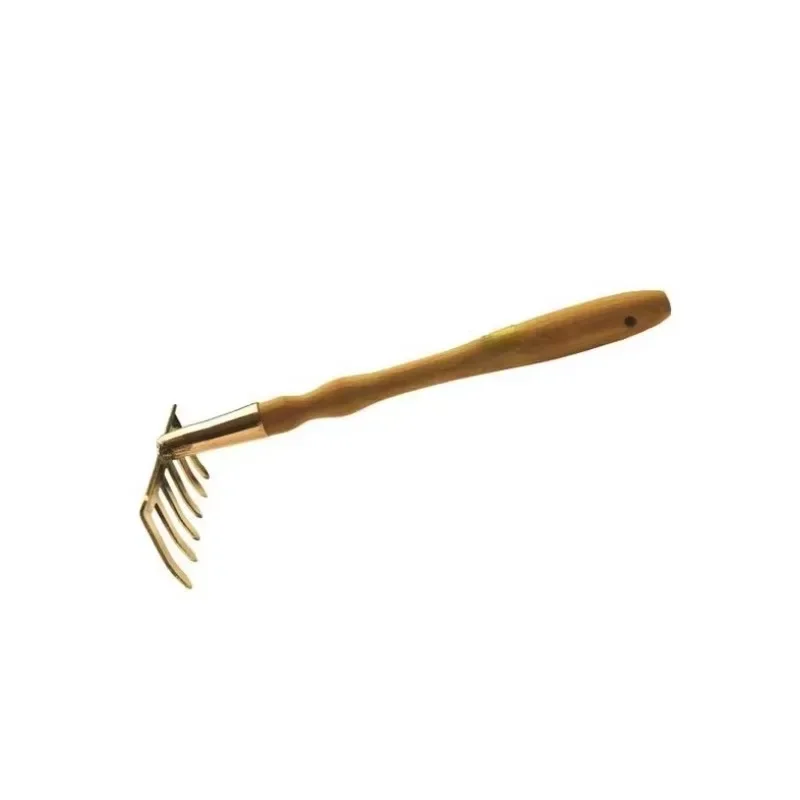 

Household Wooden Handmade Copper Garden Tools Outdoor Hand Tools Gardening and Agriculture