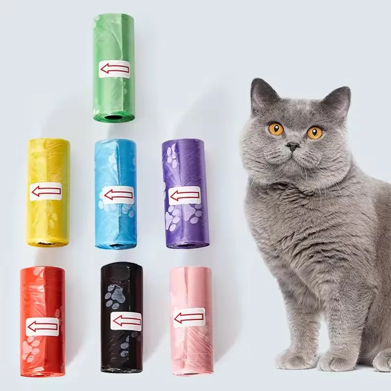 

Dog Poop Bag Outdoor Cleaning Poop Bag Outdoor Clean Pets Supplies for Dog Refill Garbage Bag Pet Supplies