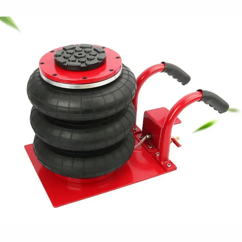 Отличный новый 3-тонный воздушный домкрат с тройной сумкой, пневматический автомобильный домкрат, емкость подъема, регулируемая высота для минивэнов-внедорожников