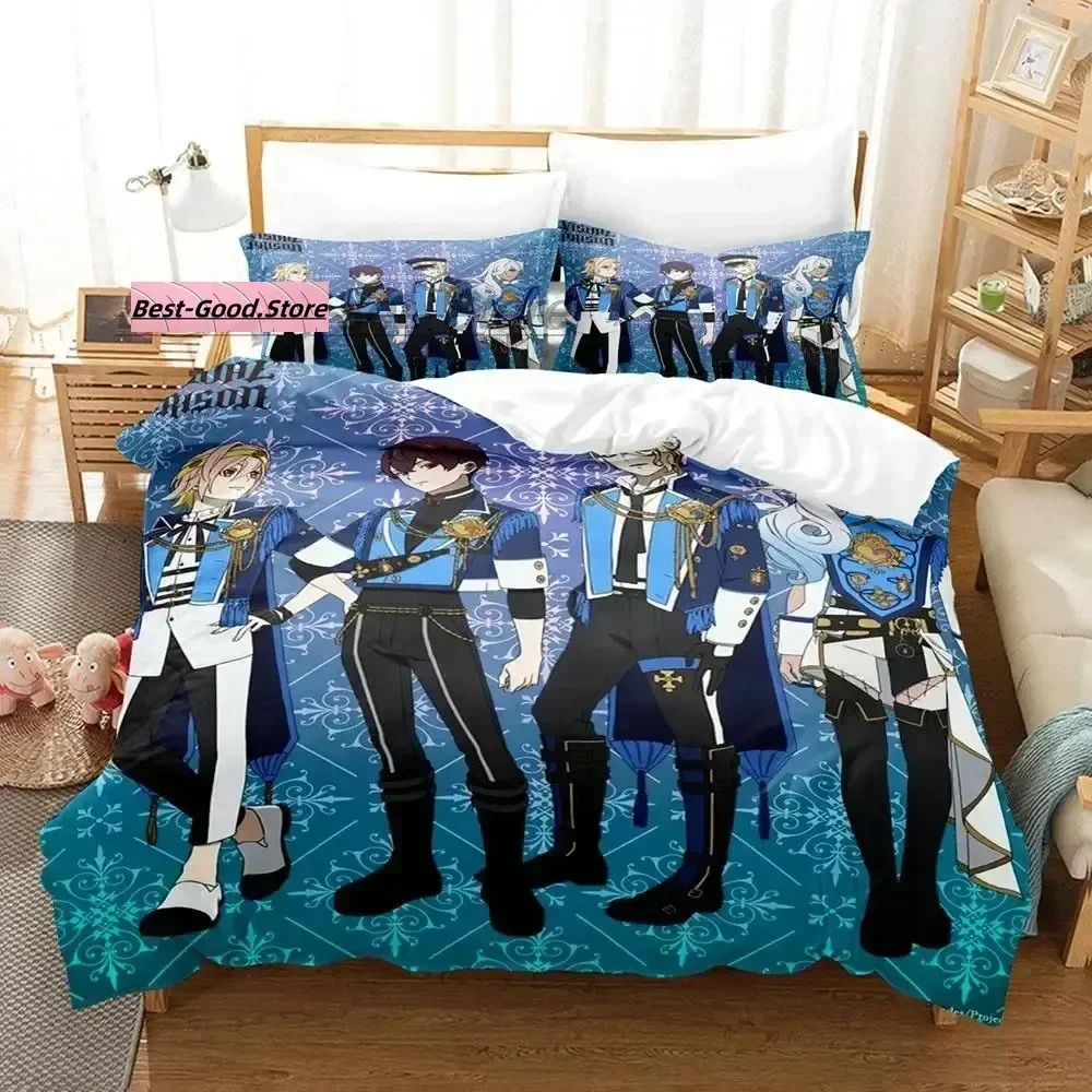 VISUAL PRISON 3D Print Anime Kawaii Bed Set Duvet Cover Pillowcase Bedding Set Bed Linen Sheet Quilt Cover Full Queen King Size