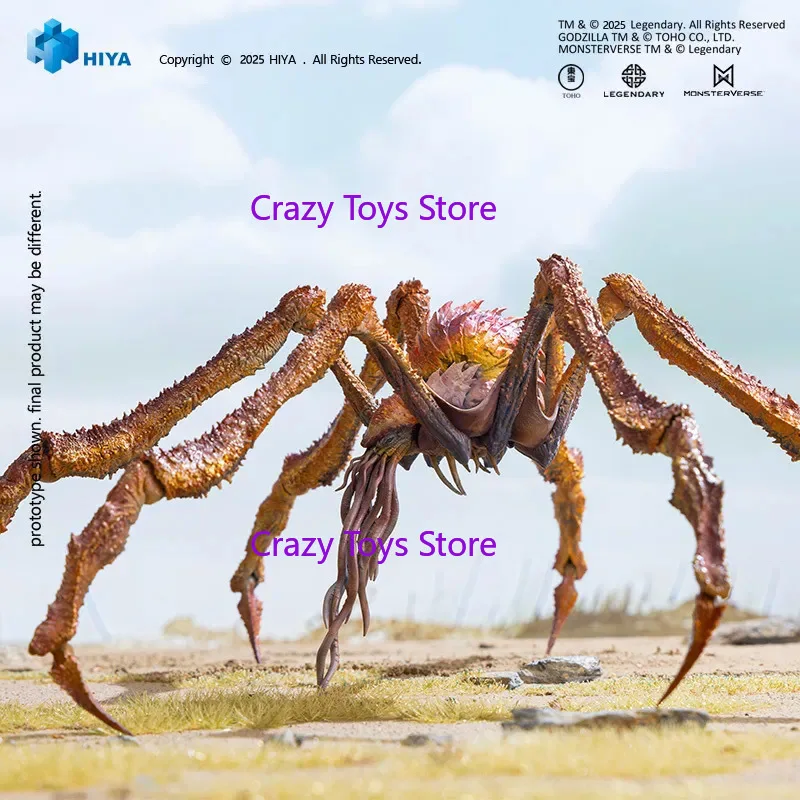 Em estoque 16cm hiya figura de ação de 6 polegadas série básica requintada godzilla x king kong novo império scylla coleção de presente