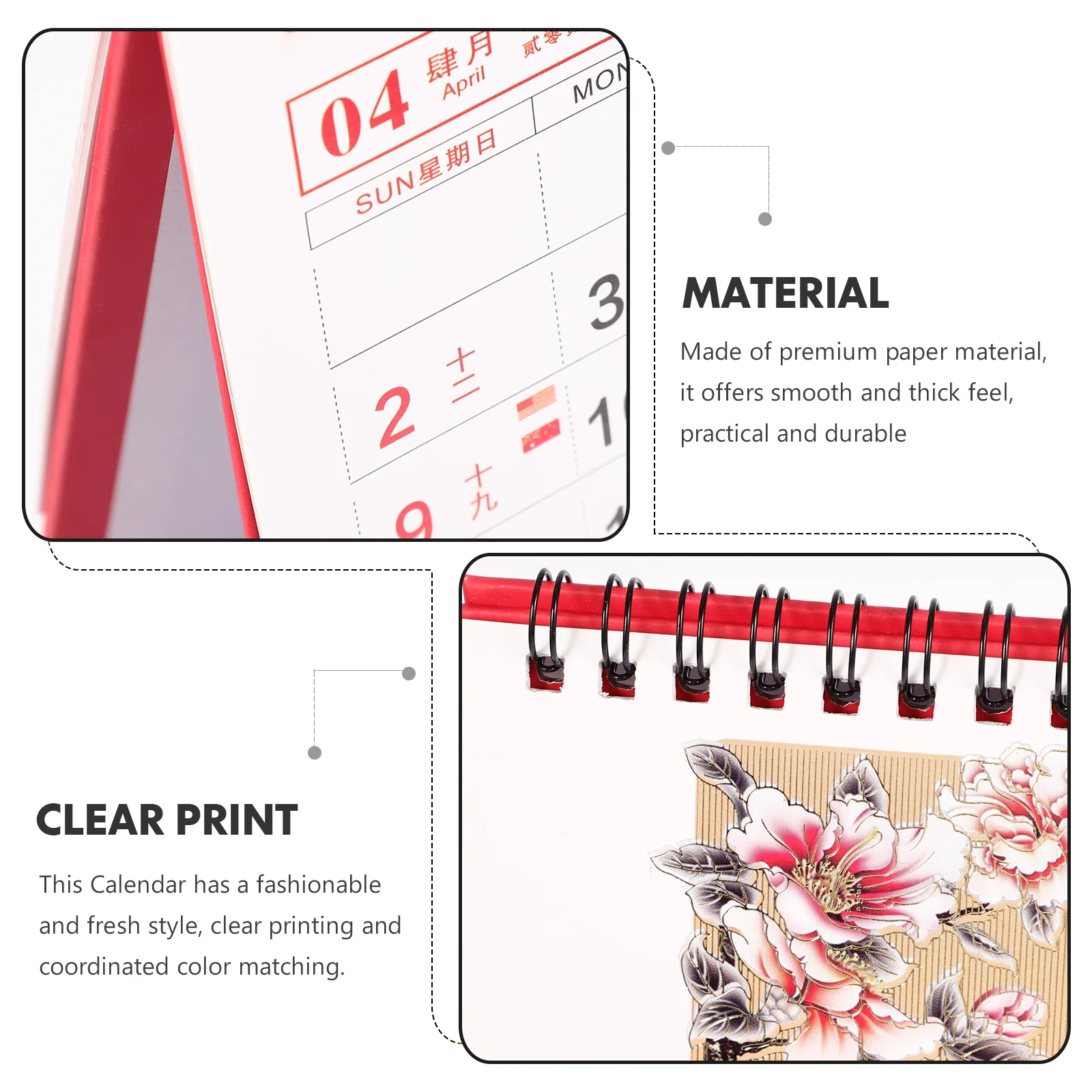 

Creative Desktop 2023 Art Thick Decorative Calendar For Home Office Hotel Premium Coated Paper Tabletop Calendar 2023 Adorn Year