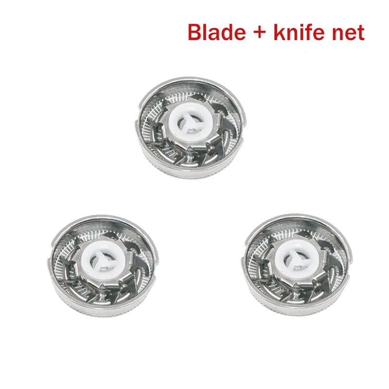 9 ชิ้นมีดโกนหนวดไฟฟ้าสําหรับ Flyco มีดโกน FR6 เครื่องโกนหนวดหัวอุปกรณ์เสริมแหวนคู่ Blade_A66K