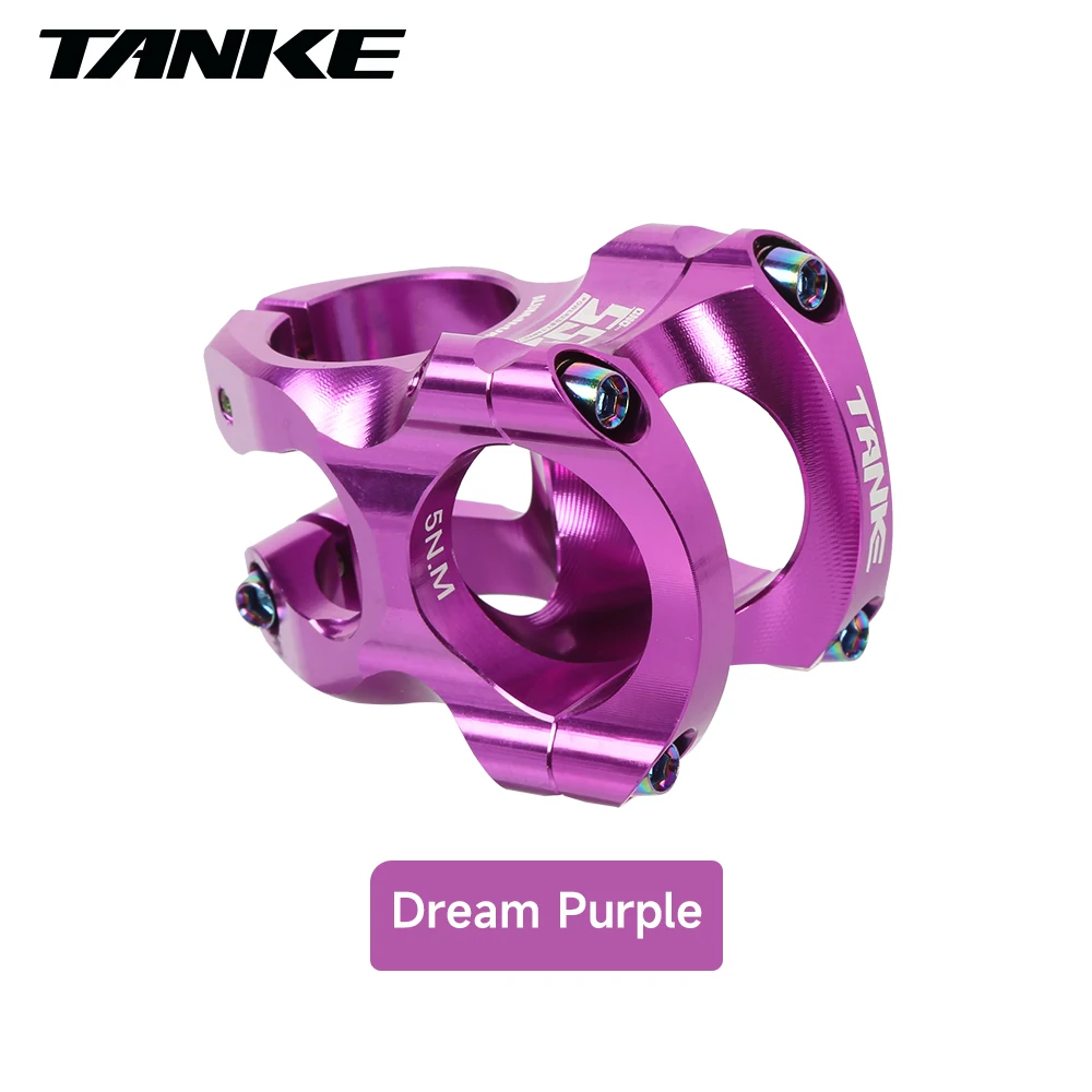 TANKE-MTB Ultraleichter Vorbau, 35 mm Lenker, CNC, 0-Grad-Rise, Fahrradständer, FR AM Enduro, 31,8 mm, 28,6 mm Gabelschaft, Mountainbike-Teile