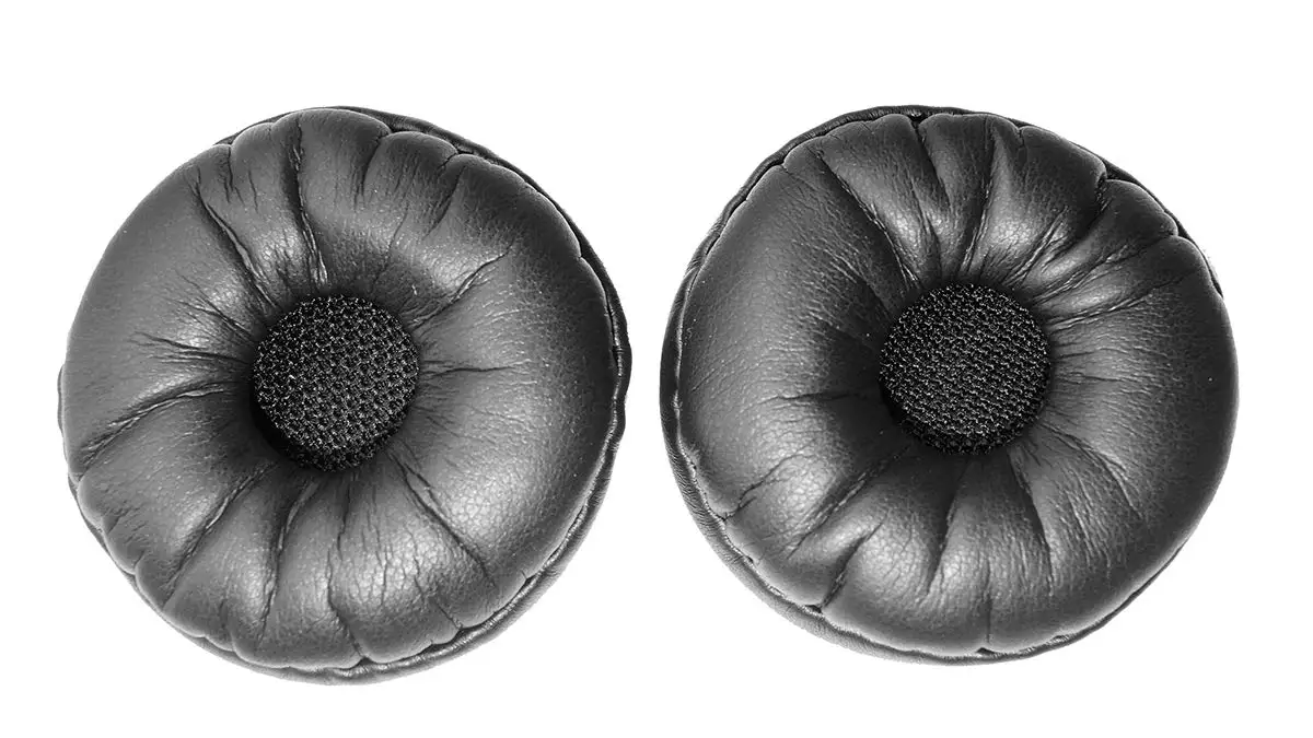 Almohadillas de cuero para los oídos, piezas de reparación para Plantronics CS540 CS500XD Savi 745, Savi 740N, Savi 291N, diadema