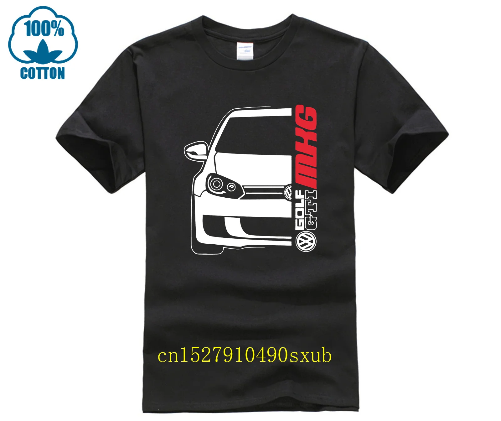 Hot Sale GTI MK6 GOLF LED VII GT Fans T Shirt T-SHIRT Japanese car fans Tee shirt