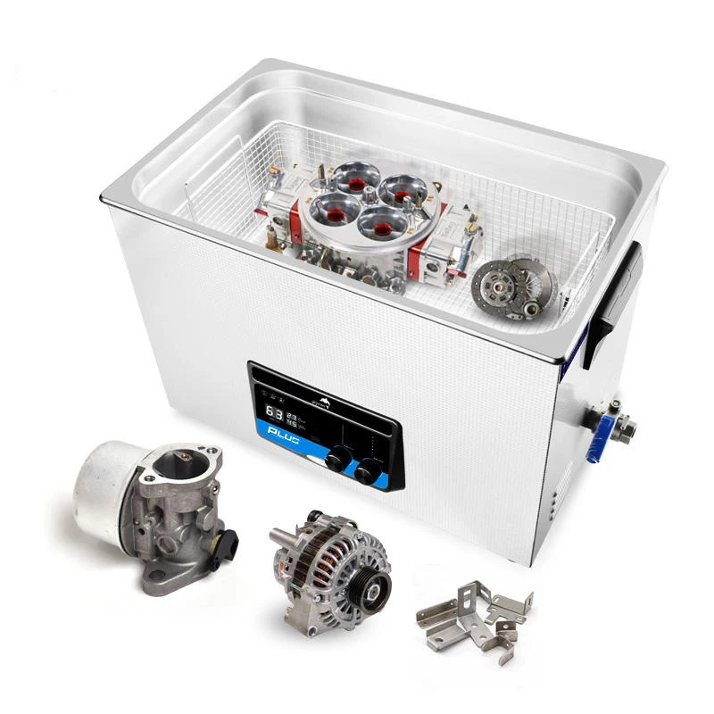 

Custom 30L Industrial Ultrasonic Engine Block Cleaner For Hardware Repair Tools Electronic Components Metal Parts