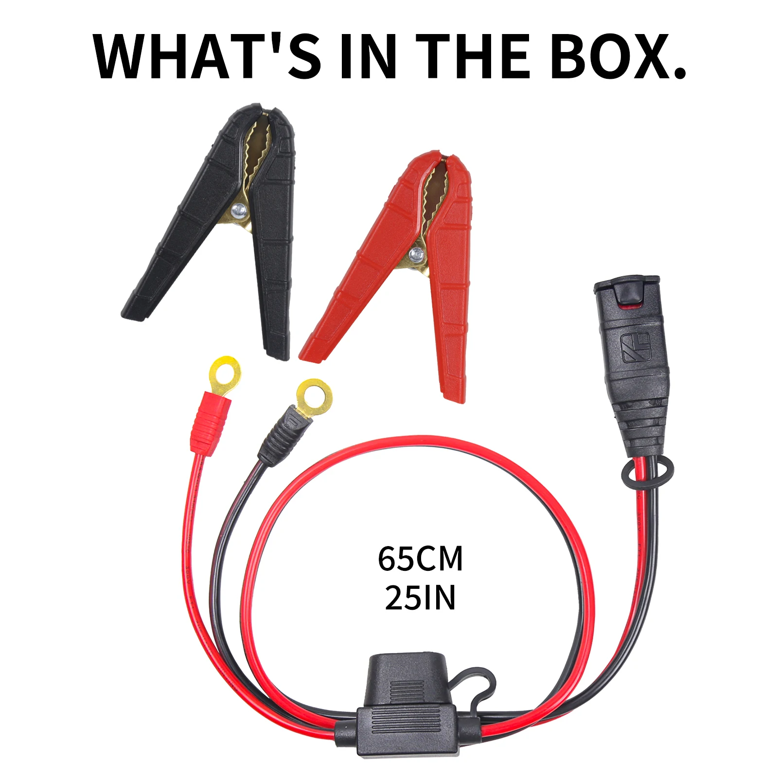 GC001 X-Connect Battery Clamp Accessory with Integrated M6 Eyelets for NOCO Genius Smart Battery Chargers