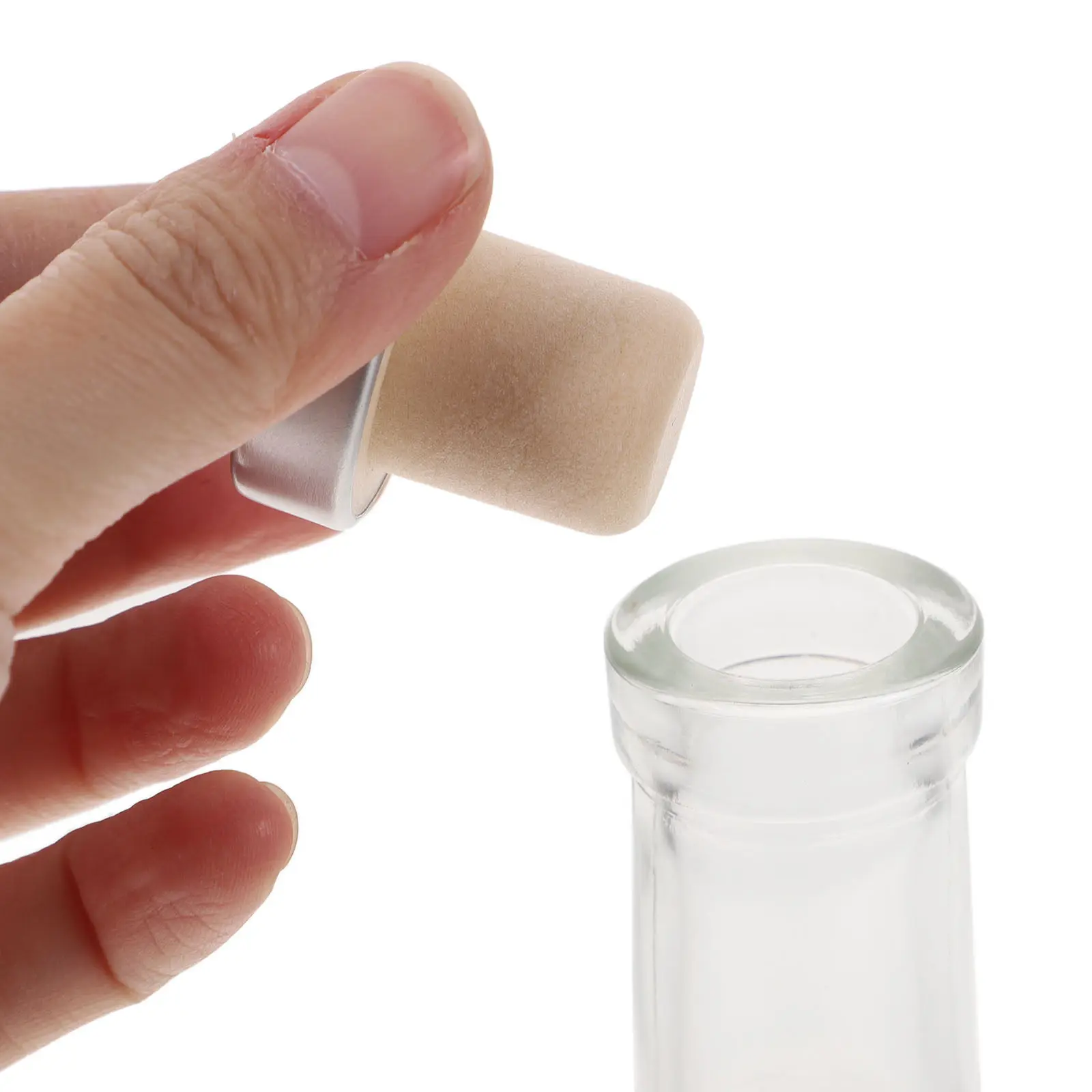 2 Botellas de Vidrio Transparente Grueso para Vino, Whisky, Vodka, Licores, Gran Capacidad, Base Roscada, Estable, Contenedor de Almacenamiento para Hogar, Bar, Club