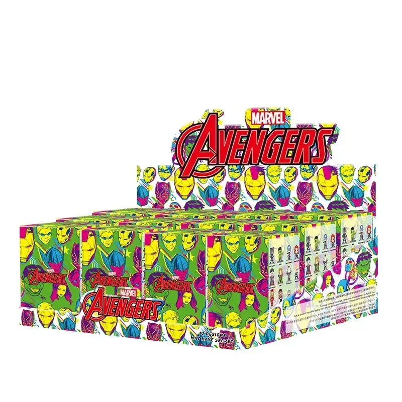 

POP MART MARVEL AVENGERS Series Trendy Mystery Box Anime Action Figure Blind Random Box Toys Model Ornament Dolls