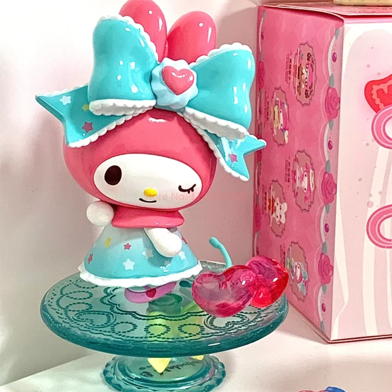 Sanrio My Melody Afternoon Tea Series Blind Box Action Figures Collection Mystery box Doll Decoration Girl Gift Toy