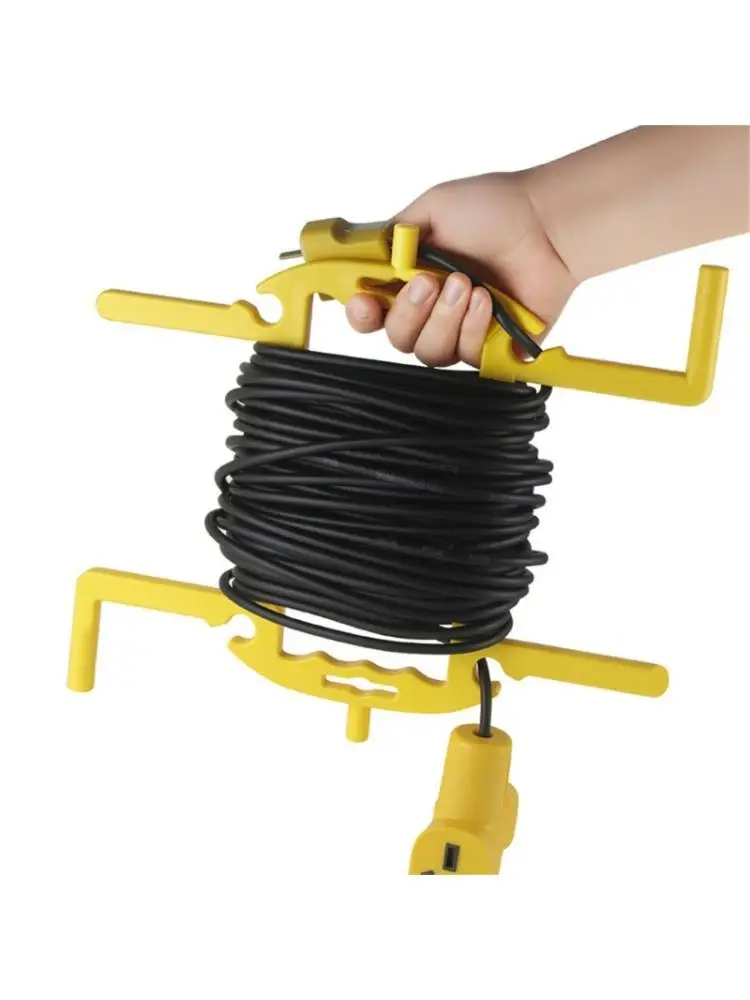 

G6KF Vertical Car Washing Hose Organizers Plastic Water Pipe Storage Rack for Portable Space With Base Designs