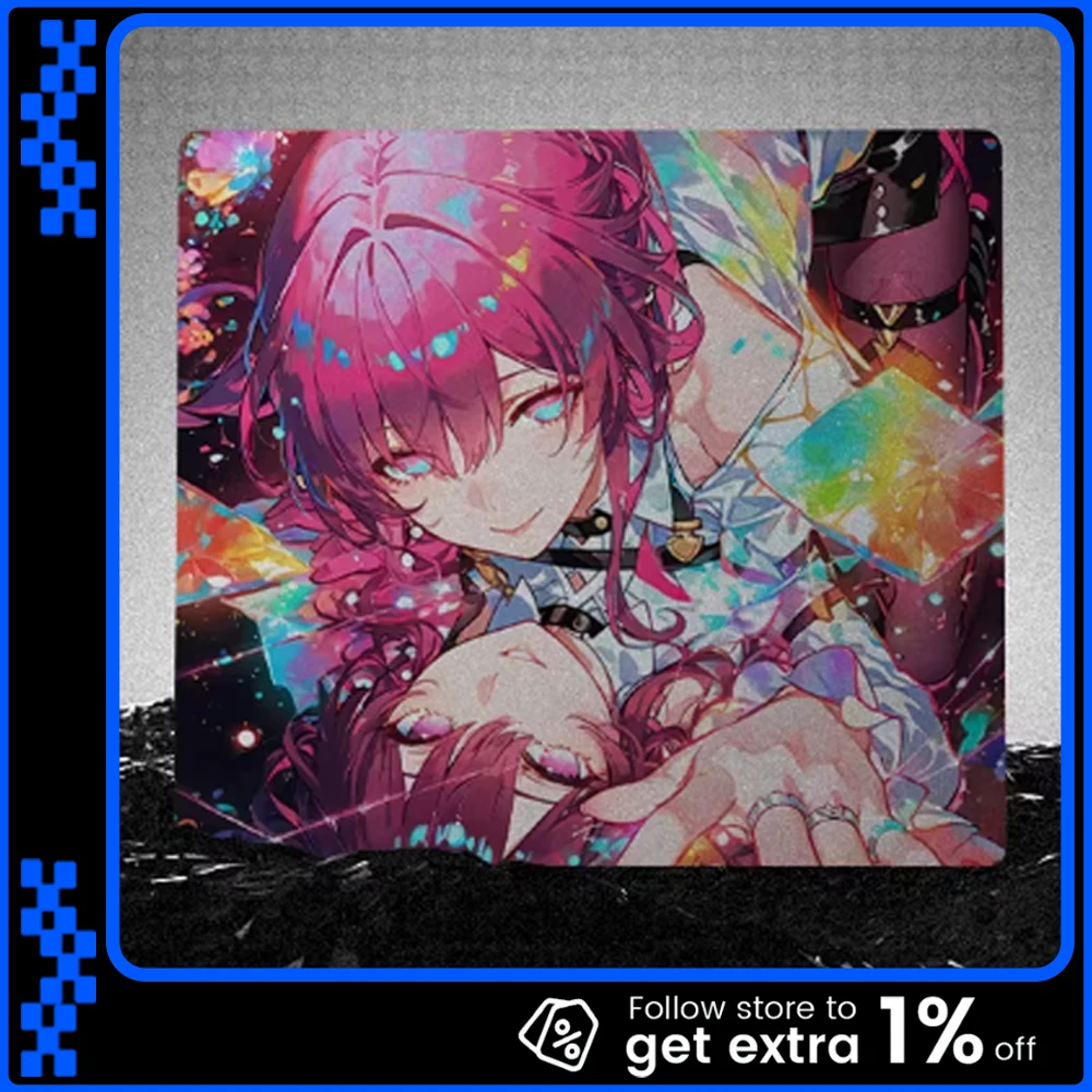 ATOM Resin Gaming Mousepad FPS Control and Speed Mouse Pad Skidproof Waterproof For CSGO APEX Valorant Pc Accessories Gifts