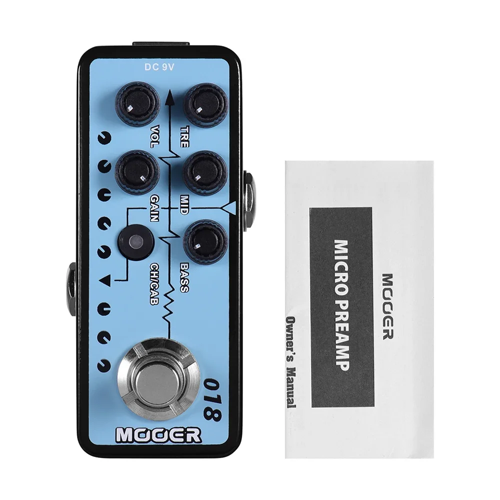 

Mooer 018 Custom 100 Digital Channels 3 Band Pedal Guitar Music Instruments Effects Pedal Tremolo Electric Guitars Synthesizer