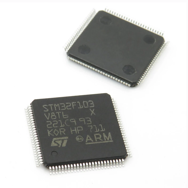 

1 шт. STM32F103V8T6 LQFP-100 шелковая ширма STM32F103 чип IC