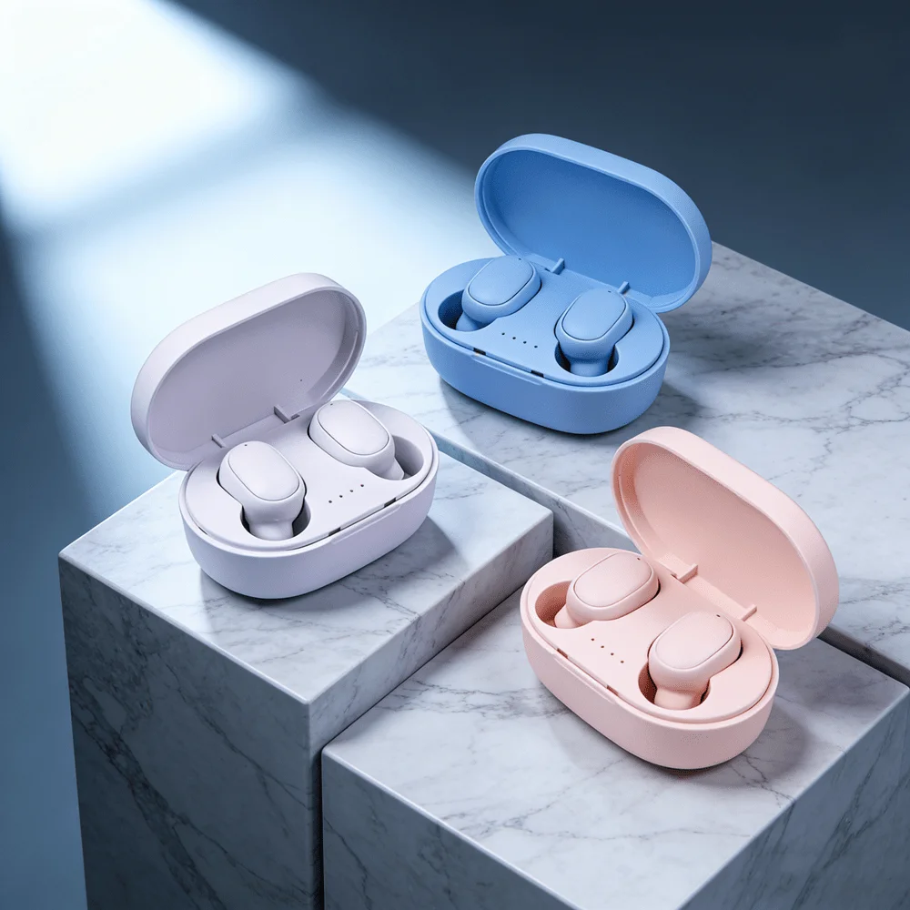 Wireless Bluetooth 5.3 Earphones TWS HiFi Sound Earbuds Gaming Sports Headset Touch Control With Mic