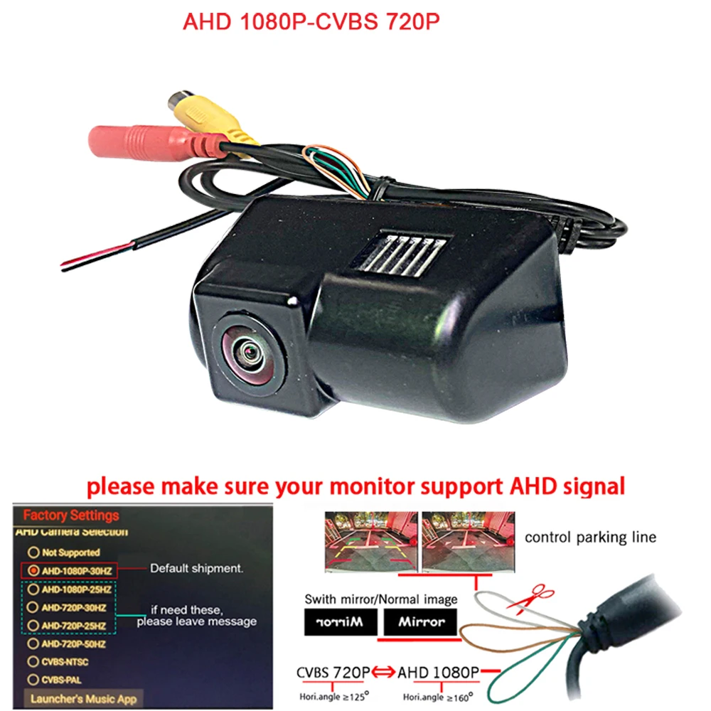 

AHD 1920*1080P Car rear Reverse Camera for Ford Transit MK6 2000-2006 / MK7 2007-2013 rear view camera Vehicle Backup HD camera