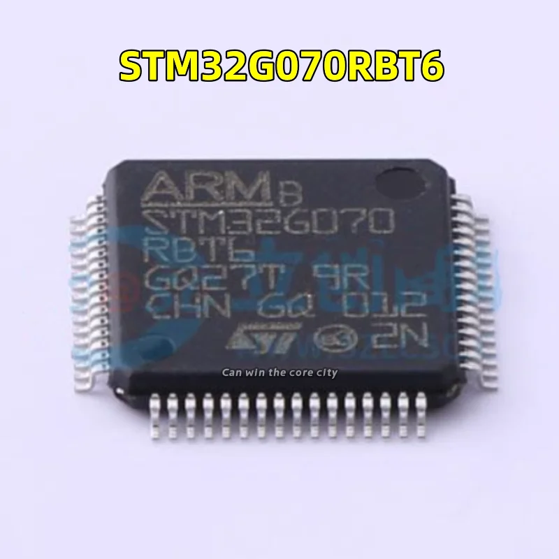 

1-100 PCS/LOT Original genuine STM32G070RBT6 LQFP-64 ARM Cortex-M0+32-bit Microcontroller-MCU