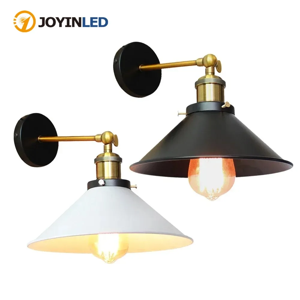 

JOYINLED Nordic Wooden Wall Light Aisle Stairs Home Ceiling Lighting Sconce Living Room Decor Bedroom Bedside Lamp Black Modern