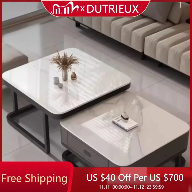 

Xenomorph Irregular Coffee Table Decoration Aesthetic Accent Writing Computer Side Table Service Kaffee Tische Home Decoration