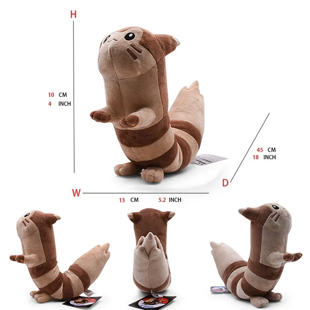 Pokémon Großes Plüschtier, Erd-Schildkröte, Huangyan-Wolf, Soloya, Feurdrache, Spielzeugpuppe, Plüschtier Chi – Detail 9