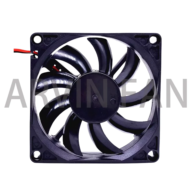 R128015SU DC 12V 0.50AMP 80x80x15mm 2-Wire Server Cooling Fan