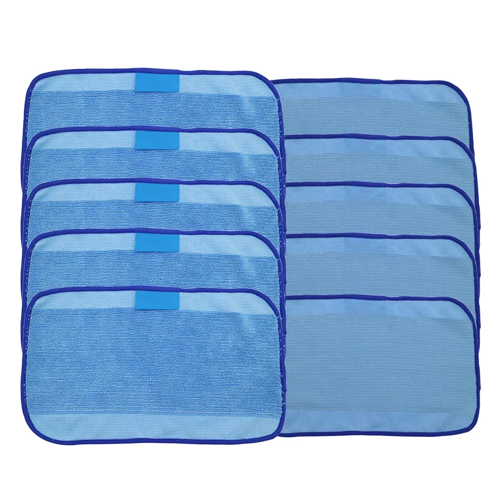 10pcs/Lot High Quality Microfiber Wet Mopping Cloths for iRobot Braava 321 380 320 380t Mint 5200C 5200 4200 4205 Robot