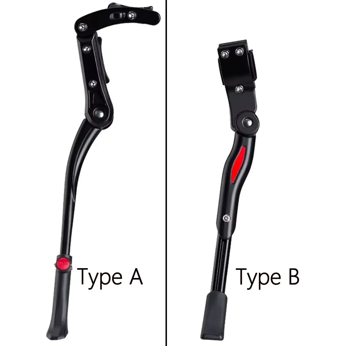 

Stand Foot Support Universal Stand Stable Non slip Side Stand Aluminum Alloy Stand 2 Style Selection