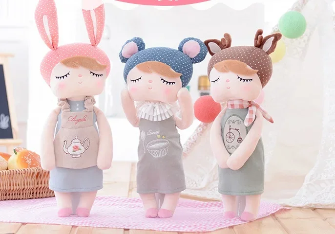 New Style Unique Gifts Sweet Cute Angela Rabbit Doll  Baby Plush Doll for Kids Bicycle Teapot Pudding  Toys for Girls