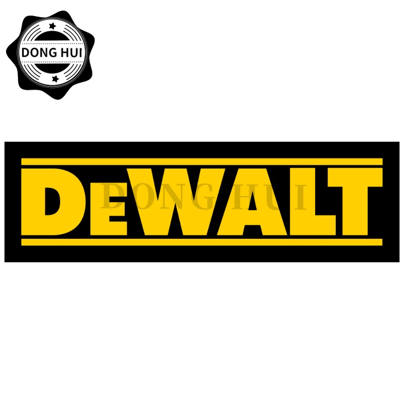 Dewalt adesivi per auto accessori Dewalt Logo vinile moto frigorifero casco Laptop Skateboard Mug decalcomanie