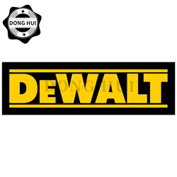 Dewalt pegatinas para coche, calcomanías con logotipo de Dewalt, vinilo para motocicleta, nevera, casco, portátil, monopatín, taza