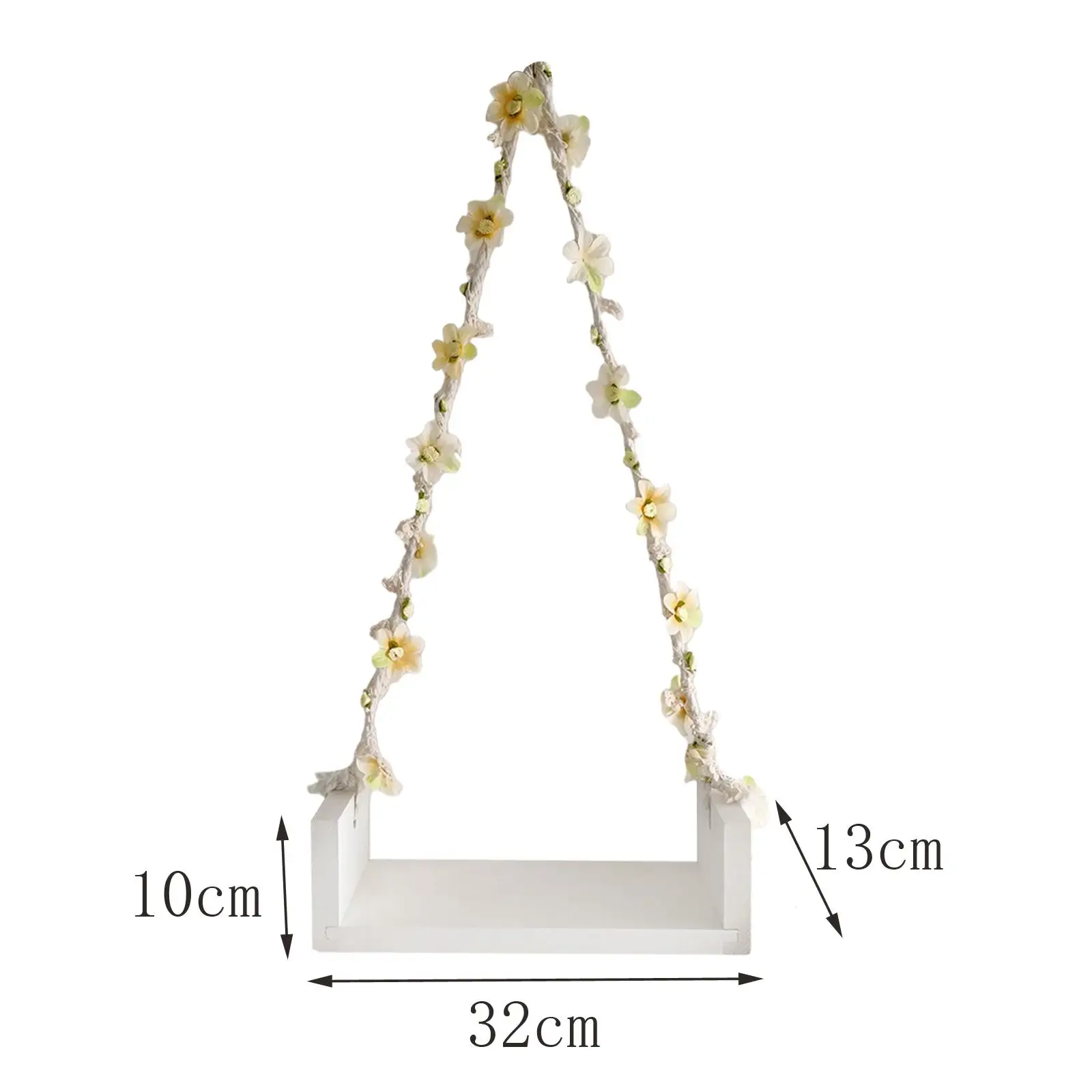 Wooden Swing Seats for Newborn Photography and Baby Shower Gifts view 5