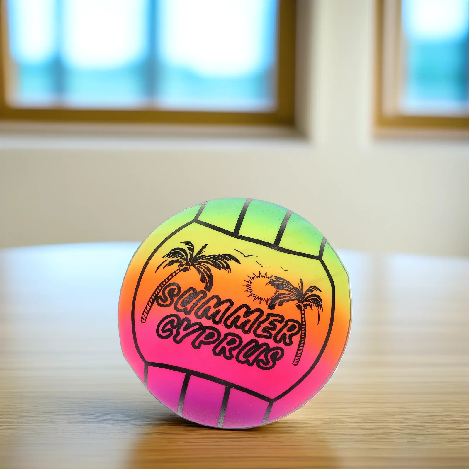 Grand ballon de plage gonflable de volley-Ball arc-en-ciel, pour Sports d'intérieur et d'extérieur, jeu de fête à la piscine, jouet d'activité pour enfants et adolescents