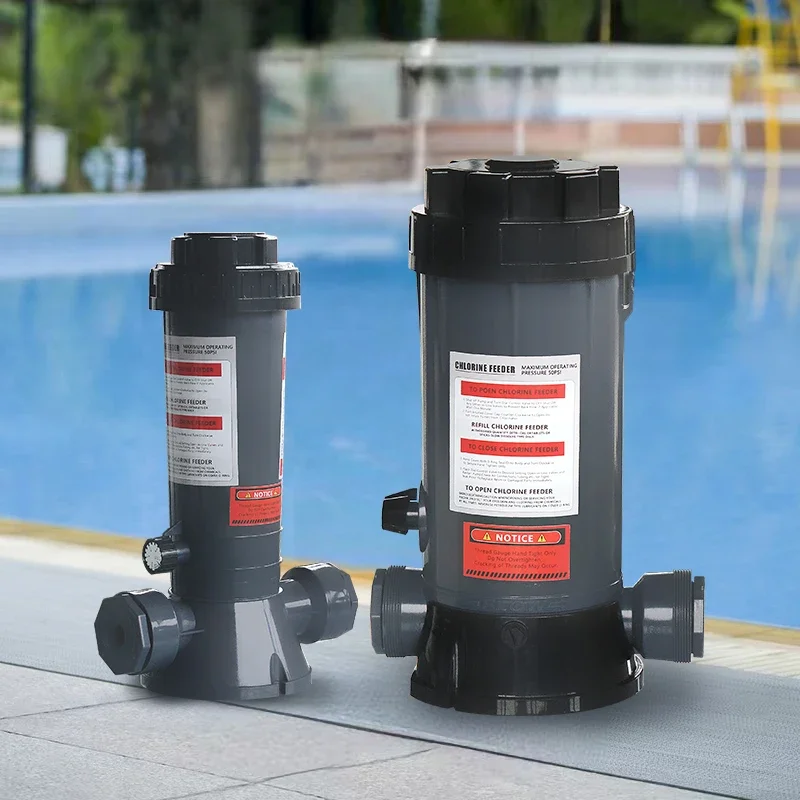 Raccordi per dispenser in linea per cloratore automatico autoportante Accessori per strumenti di pulizia per piscine a terra di alta qualità