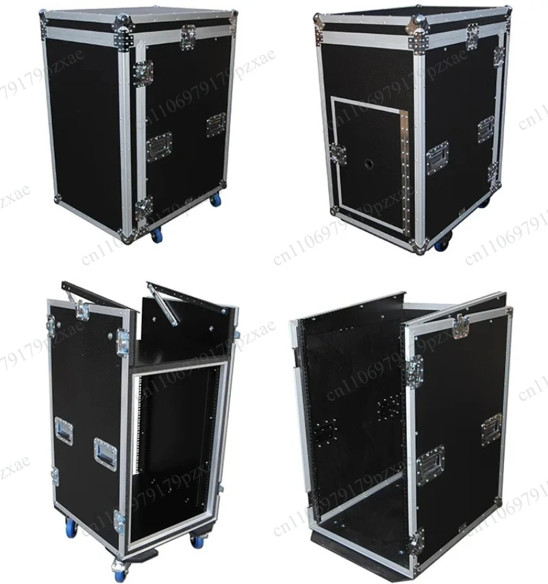 12U X 16U Sleeved Mixer Rack Flight Case