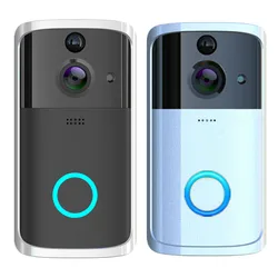 Waterproof Wireless Doorbell Remote Control Smart House Doorbell Wireless Call for Android iOS APP 18650 Battery Night Vision