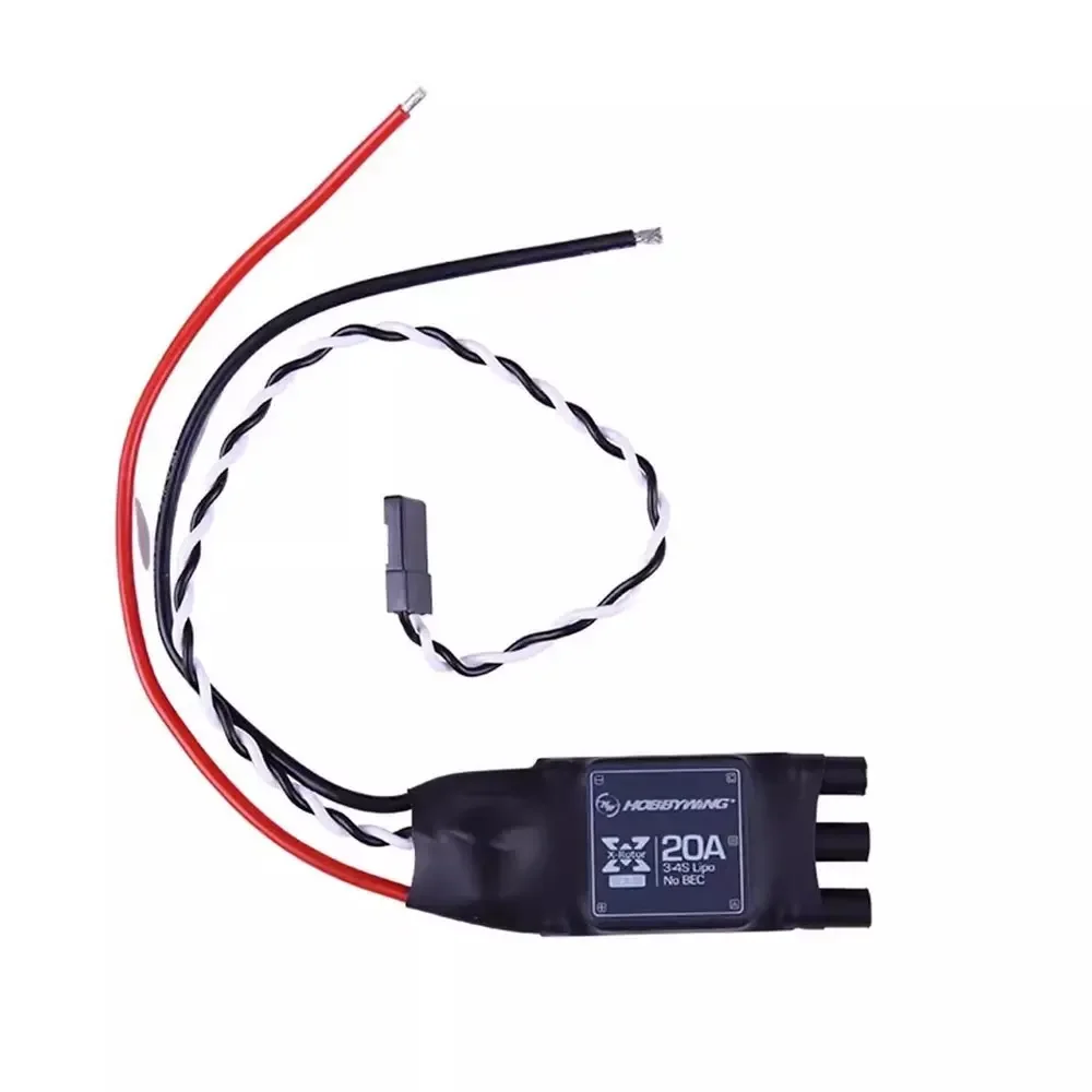 Hobbywing xrotor 20a 40a esc sem escova 2-6s sem bec controlador de velocidade xrootor de alta atualização para rc fpv avião uav drone quadcopter