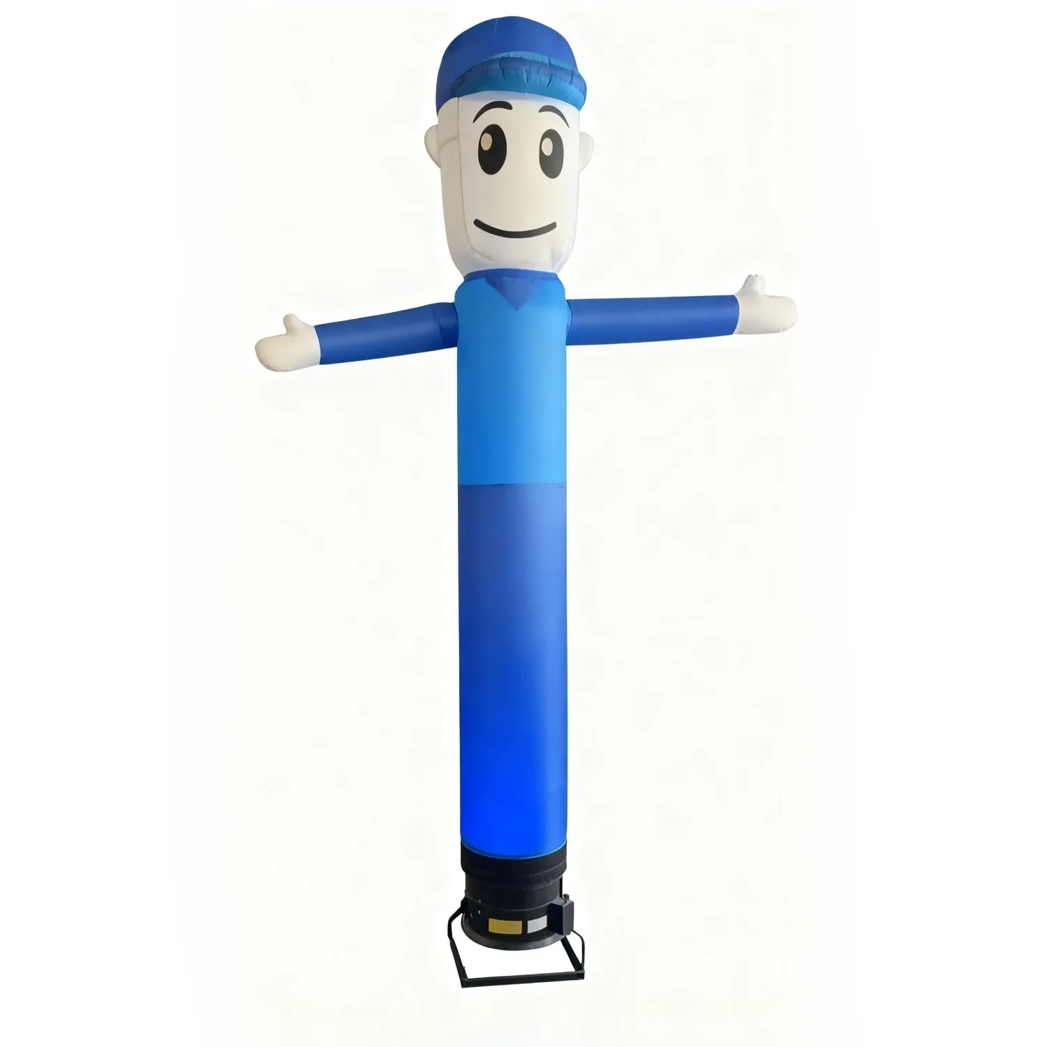 Maniquí ondulado inflable; Maniquí inflable de dibujos animados de plomo publicitario para celebración de apertura (flor no incluido)