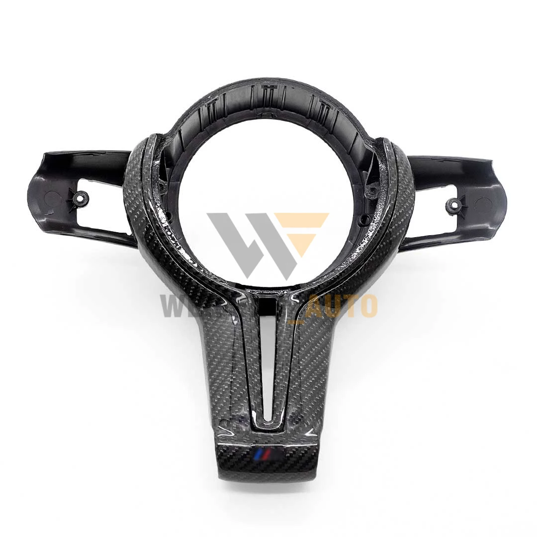 for bm Steering Wheel Trim Cover Auto parts M sports steering wheel carbon fiber thong cover Suitable 3 Series and 5 Series