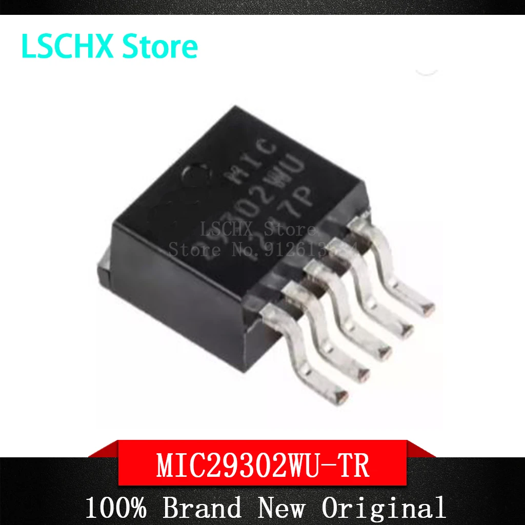 

10PCS MIC29302WU-TR MIC29302WU MIC29302 TO-263-5 Low Dropout Voltage Regulator IC Chip SMD Package Free Shiping