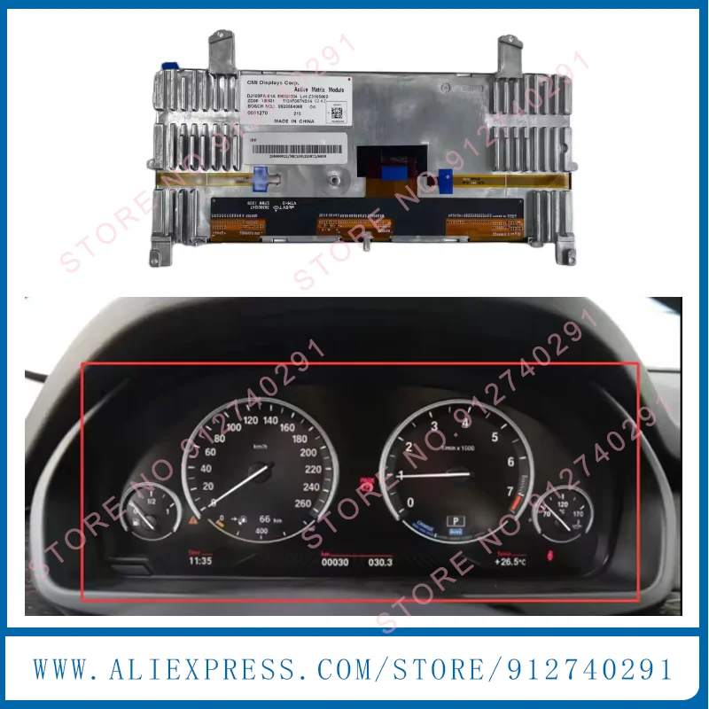 

CMI 10,3-дюймовый ЖК-дисплей DJ103FA-01A DJ103FA 01A с емкостным сенсорным экраном для приборной панели BMW 6WB F10 F01 F02 F07 F11 6WB
