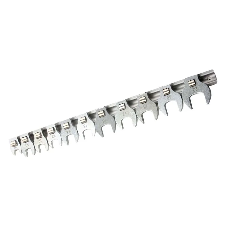 AB42-Professional 11 Piece 3/8 Inch Interchangeable L-Type Quick Ratchet Wrench Set For Versatile Use