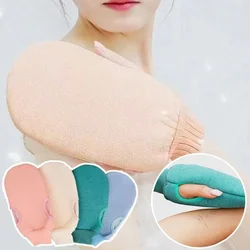 1PC Body Clean Bath Glove Aponge Shower Scrub Glove Exfoliating Facial Massage Mitt Removal Peeling Glove Bath Supplies