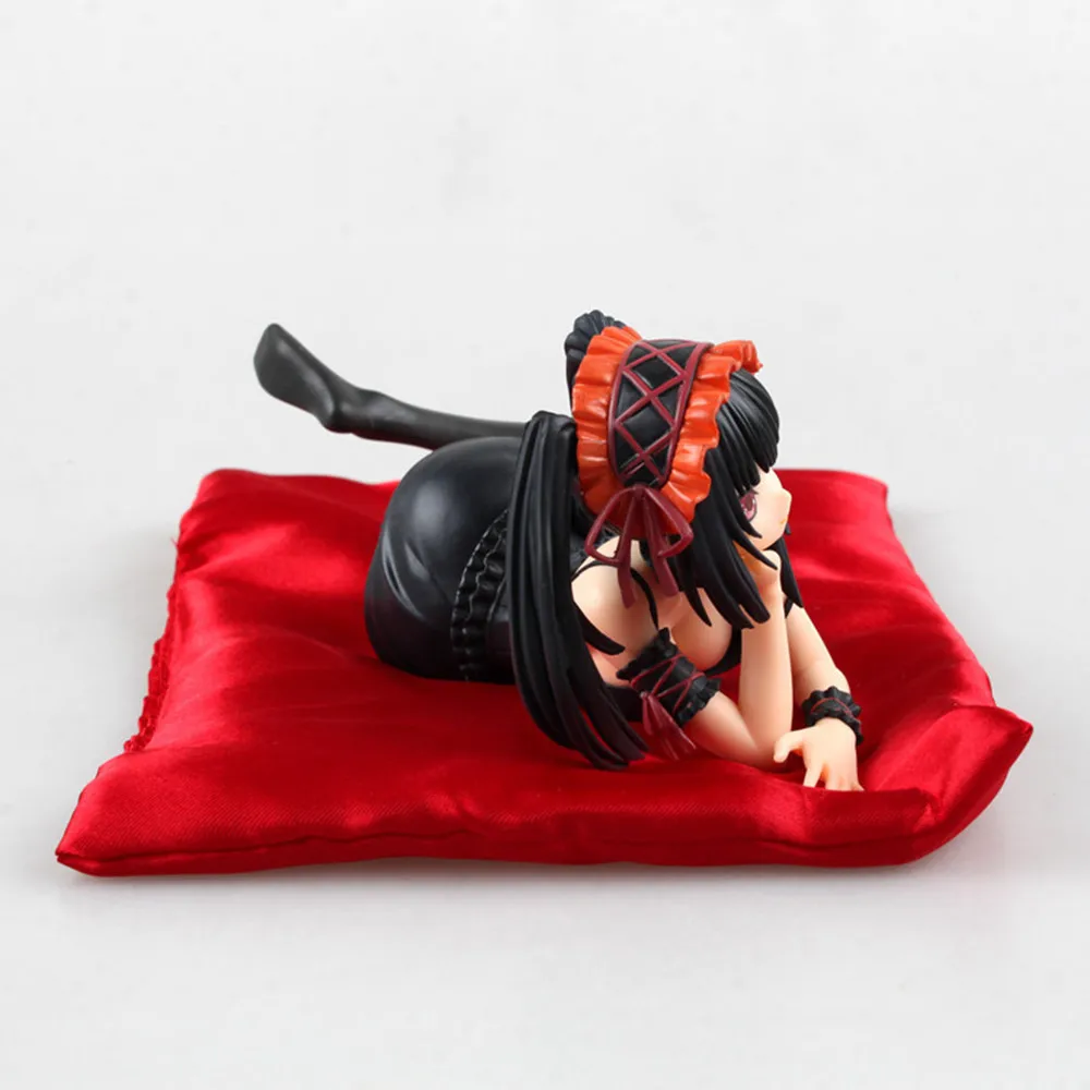 Figura de Anime DATE A LIVE Tokisaki Kurumi - Muñeca de Acción de PVC, Modelo de Cosplay, Juguete, Escultura de Escritorio de Chica Sexy Durmiendo